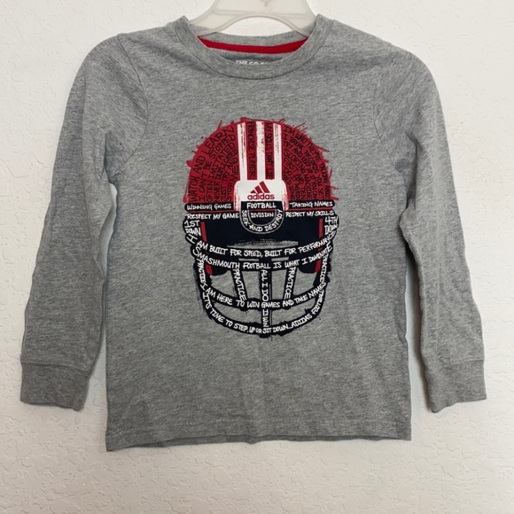 Boys Adidas Football Shirt Size 7X